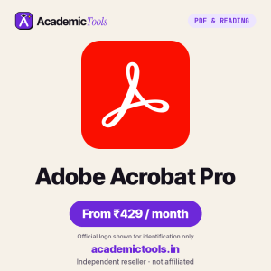 Adobe Acrobat Pro Cheap Subscription – ₹429 per month