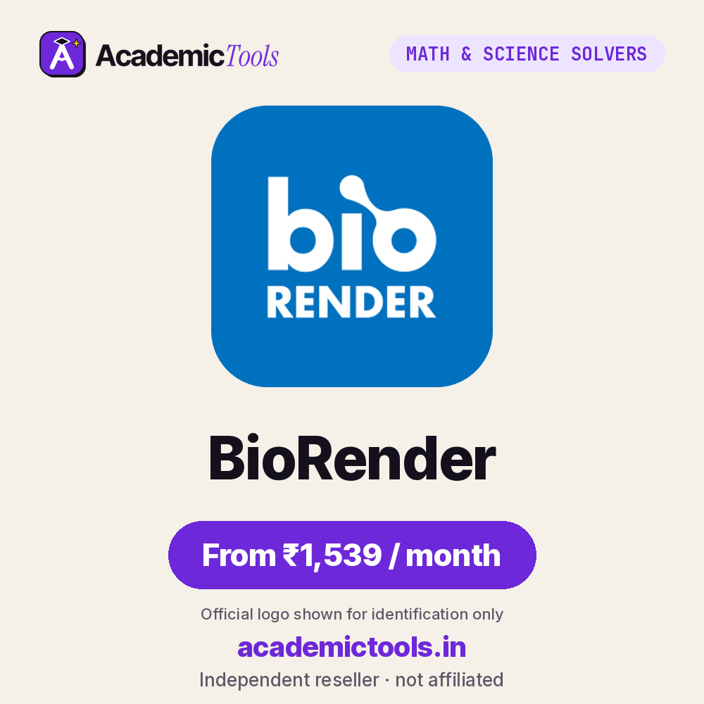 BioRender Cheap Subscription – ₹1,539 per month