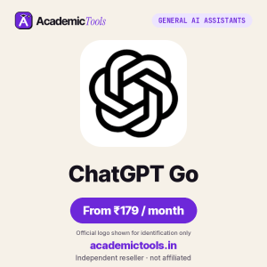 ChatGPT Go Cheap Subscription – ₹179 per month