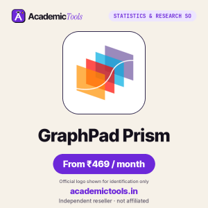 GraphPad Prism Cheap Subscription – ₹469 per month