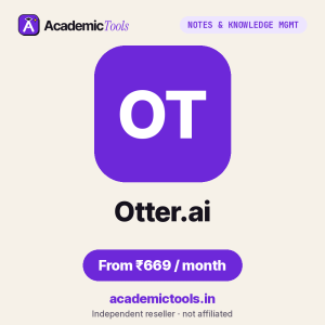 Otter.ai Cheap Subscription – ₹669 per month