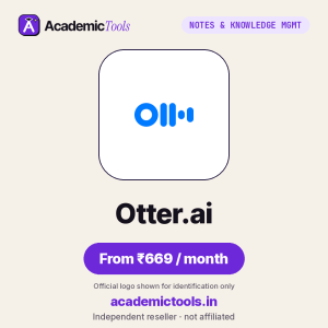 Otter.ai Cheap Subscription – ₹669 per month