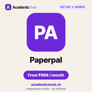 Paperpal Cheap Subscription – ₹989 per month