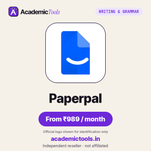 Paperpal Cheap Subscription – ₹989 per month