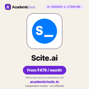 Scite.ai Cheap Subscription – ₹479 per month