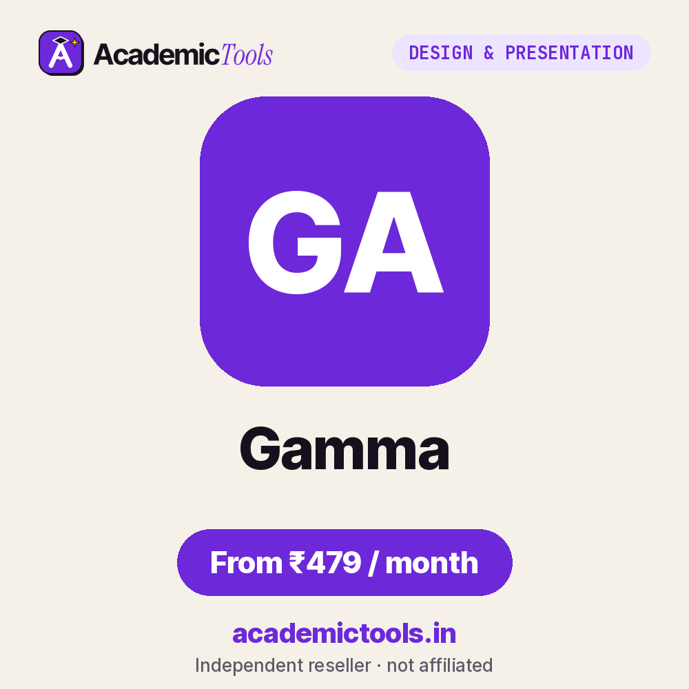 Gamma cheap subscription – ₹479 per month